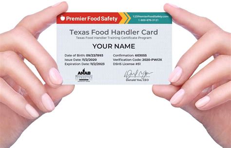 food handlers card and tabc texas|Licensing of Food Handler Training Programs 